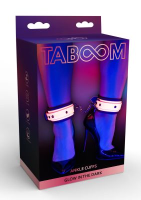 Поножі, що світяться в темряві Taboom Ankle Cuffs, рожеві