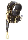 Поножі Taboom Vogue Studded Ankle Cuffs Set із веганської шкіри, чорні із золотистою фурнітурою вид 6
