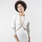 Портупея " 8 " MAZE by, Bijoux Indiscrets коричневая вид 2