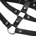 Портупея зі штучної шкіри Star Night Leather Chest Harness Straps, чорна вид 5