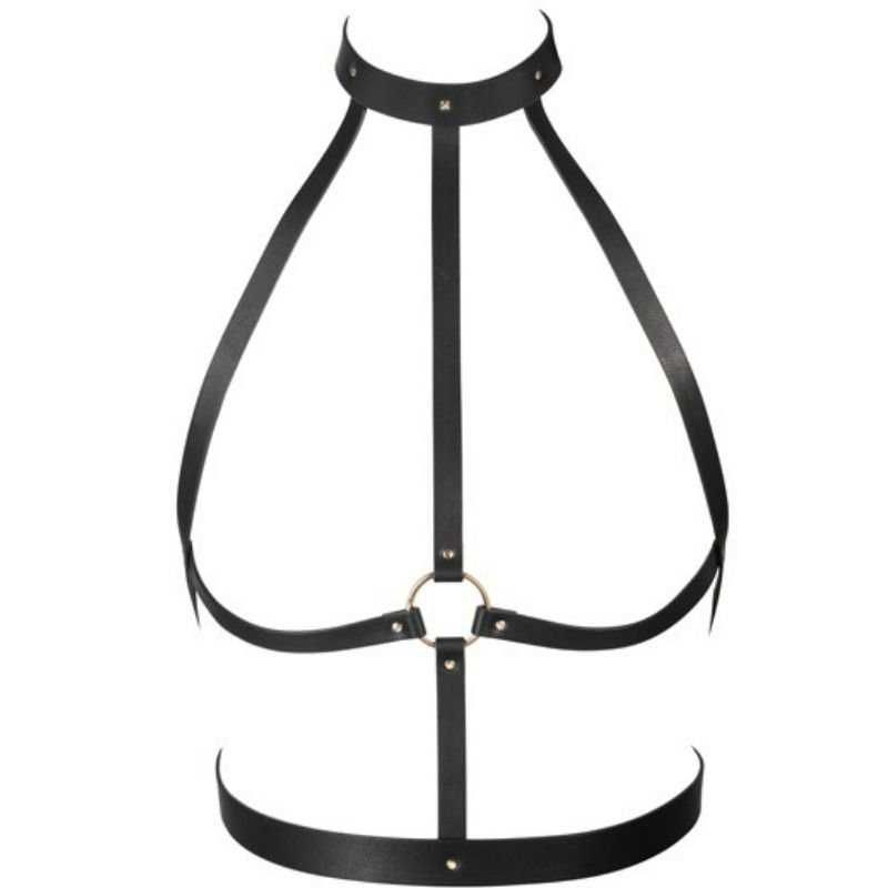 Портупея MAZE Bijoux Indiscrets з кільцем, чорна вид 8