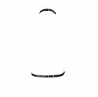 Портупея MAZE Bijoux Indiscrets з нашийником та одним перетином, чорна вид 9