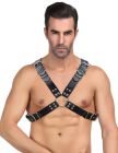 Портупея чоловіча Star Night зі штучної шкіри, чорна, One Size вид 2