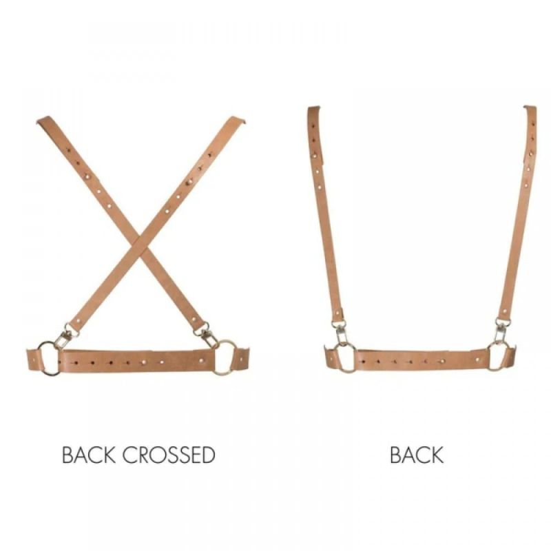 Портупея на груди MAZE Bijoux Indiscrets бежева, OS вид 5