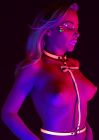 Портупея с бантиком Taboom Glow In The Dark с эффектом свечения в темноте вид 4