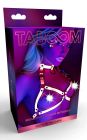 Портупея у вигляді бюстьє з відкритими чашками Taboom Glow In The Dark флуорисцентна, L/XL вид 2