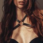 Портупея из экокожи Bijoux Indiscrets Maze – Cross Cleavage вид 4