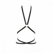 Портупея из экокожи Bijoux Indiscrets Maze – Multi-Way Body Harness Black