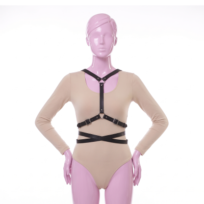 Портупея сексуальна One Size X5, натуральна шкіра, чорна