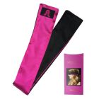 Пов'язка із сатину на очі Adrien Lastic Satin Sash чорно-рожева вид 3