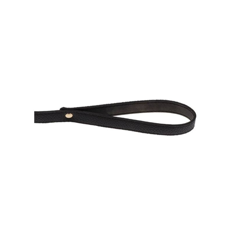 Повідець ланцюг із петлею зі штучної шкіри Statement Leash золотистий, 75 см вид 10