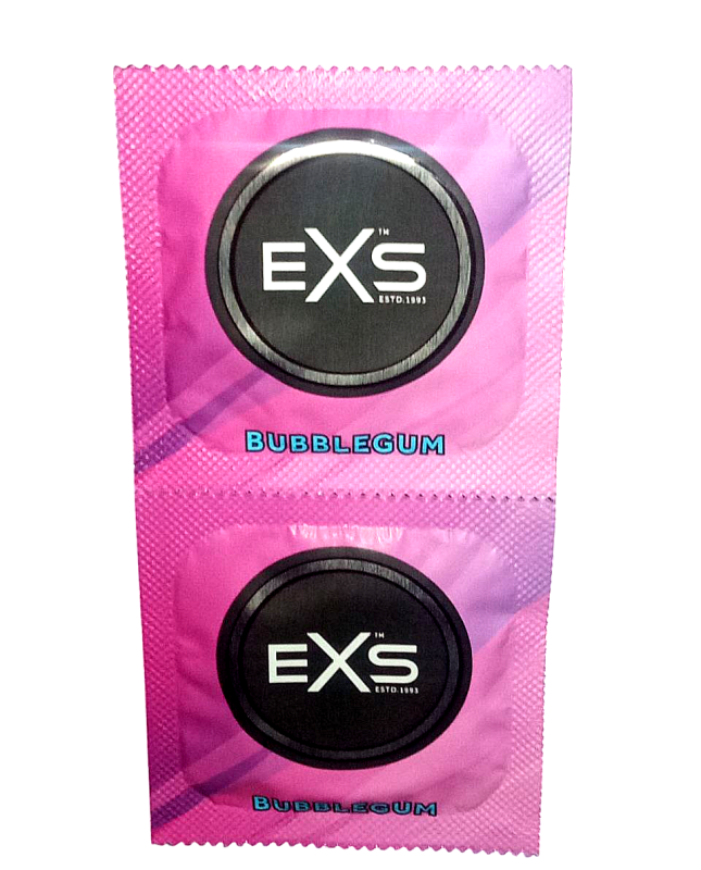 Презерватив EXS Flavoured Bubblegum зі смаком жувальної гумки (ціна за 10 шт.) вид 4