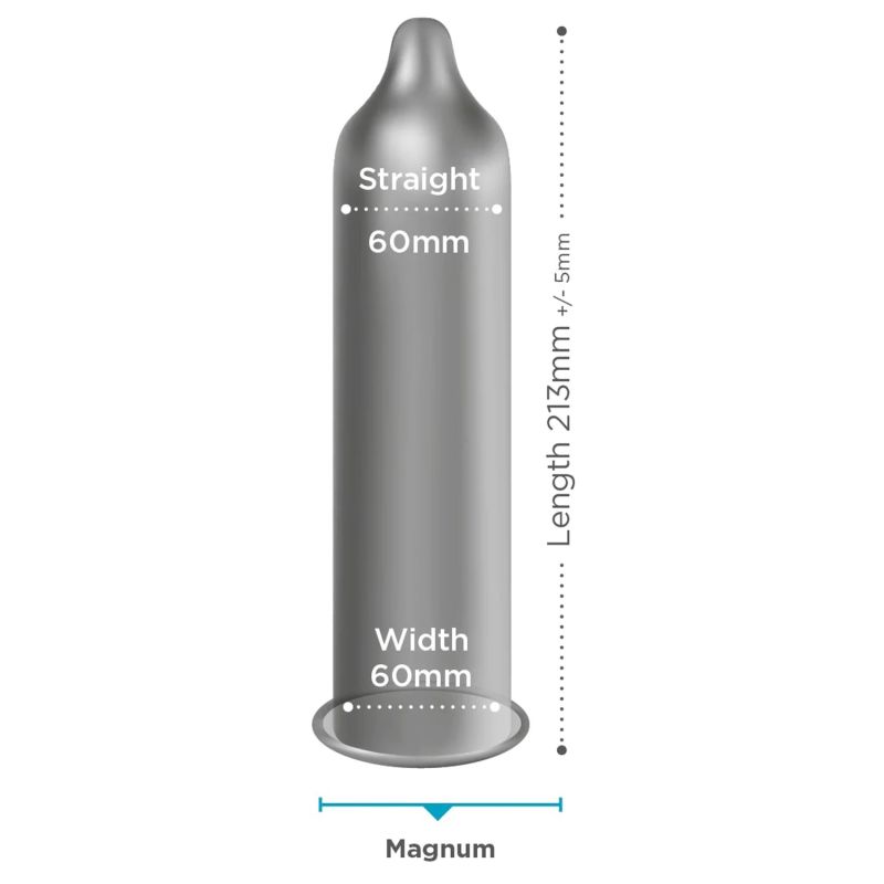 Презервативи великого розміру EXS Magnum LARGE веганські (ціна за 5 шт.) вид 5