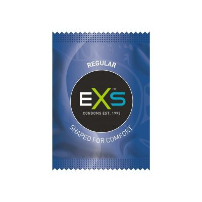 Классические презервативы анатомические EXS Regular веганские (цена за 5 шт.)