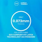 Классические презервативы анатомические EXS Regular веганские (цена за 5 шт.) вид 5