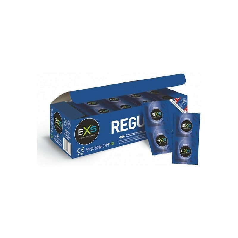 Классические презервативы анатомические EXS Regular веганские (цена за 5 шт.) вид 3