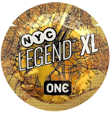 Набір презервативів великого розміру One Legend XL (ціна за 5 шт.)