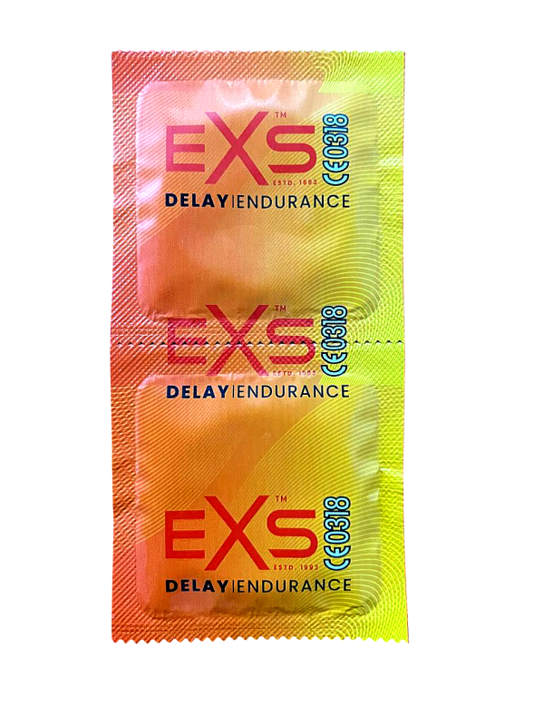 Презервативи пролонгуючі Exs Delay з лідокаїном усередині (ціна за 10 шт.) вид 2