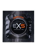 Презервативи анатомічні чорні Exs BLACK Latex веганські (ціна за 5 шт.)