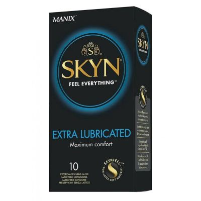 Презервативы безлатексные Skyn ​​Extra Lubricated, с дополнительной смазкой (цена за пачку, 10 шт.)