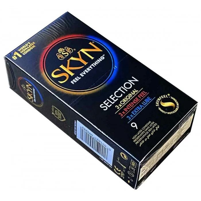 Презервативи безлатексні SKYN Selection (ціна за пачку 9 шт.) вид 3
