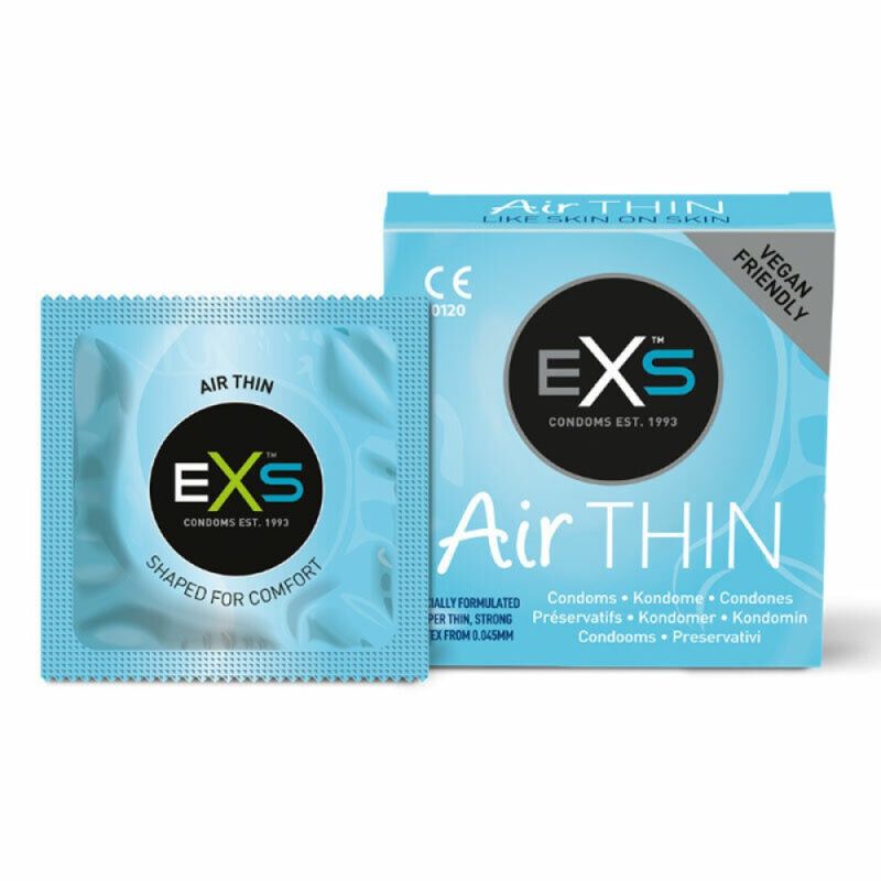 Презервативи EXS Air Thin Feel із латексу високої якості (ціна за упаковку, 3 шт.) вид 2