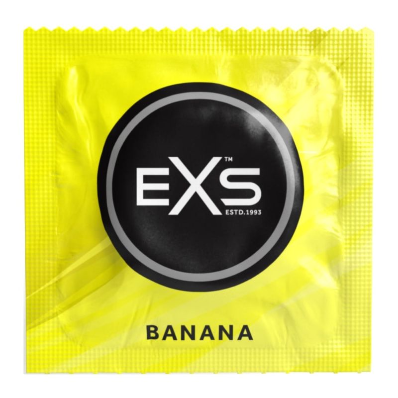 Презервативи Exs Banana зі смаком банана, стандартного розміру (ціна за 5 шт.) вид 2