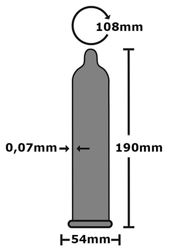 Презервативи чорного кольору латексні Exs BLACK Latex веганські (ціна за упаковку, 12 шт.) вид 4
