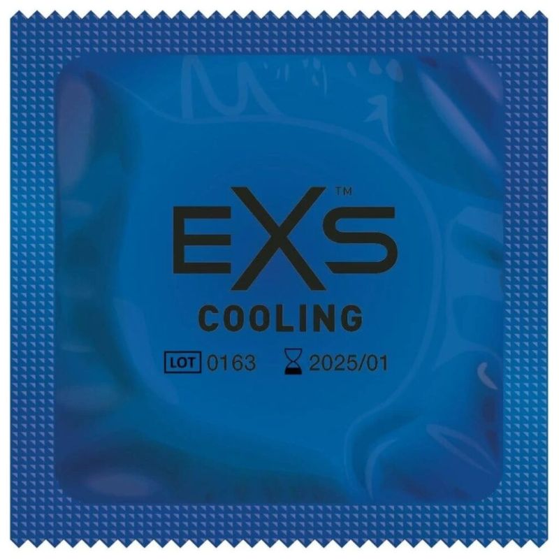 Презервативы охлаждающие Exs Cooling Comfy Fit анатомические (цена за упаковку, 12 шт.) вид 3