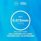 Презервативы EXS Mixed Flavoured со вкусом шоколада, колья, клубники и жвачки (цена за упаковку, 12 шт) вид 9