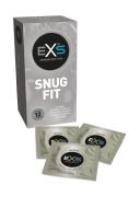 Презервативы EXS SNUG FIT плотно прилегающие, веганские (цена за пачку, 12 шт.)