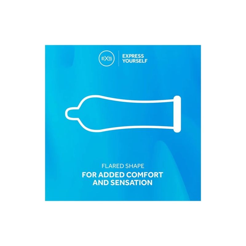 Презервативы анатомические, согревающие Exs Warming Comfy Fit (цена за упаковку, 12 шт.) вид 4