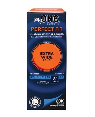 Презервативы MyONE Extra Wide and Long размер 60K, 10 шт