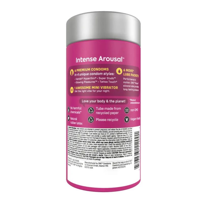 Презервативы ONE Intense Arousal вид 3
