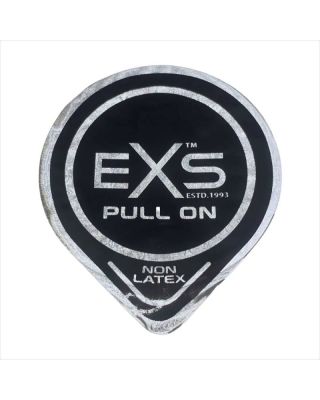 Презервативы с ремешками для плотного прилегания EXS PULL безлатексные (цена за 6 шт.)