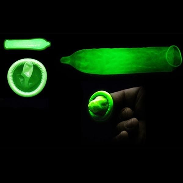 Презервативы, светящиеся в темноте EXS Glowing веганские (цена за 5 шт.) вид 3