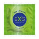 Презервативы, светящиеся в темноте EXS Glowing веганские (цена за 5 шт.)