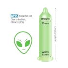 Презервативы, светящиеся в темноте EXS Glowing веганские (цена за 5 шт.) вид 5