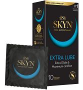 Презервативы ультратонкие SKYN Extra Lube из полиизопрена (цена за пачку, 10 шт.
