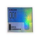 Презервативи поліуретанові ультратонкі Rume David 001 охолоджуючі (ціна за упаковку, 2 шт.) вид 2