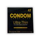 Презервативи поліуретанові ультратонкі Rume David великого розміру (ціна за пачку, 3 шт.) вид 2