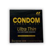 Презервативи поліуретанові ультратонкі Rume David великого розміру (ціна за пачку, 3 шт.)