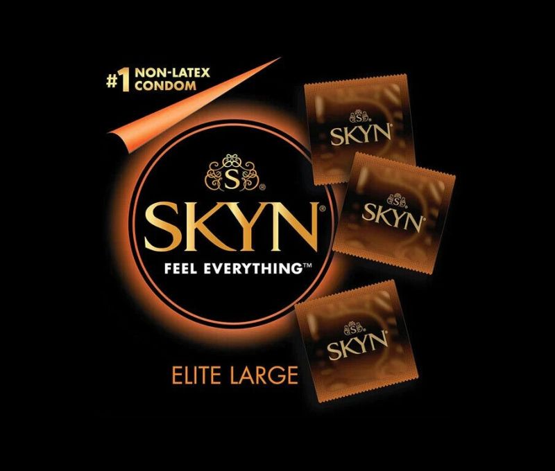 Презервативы ультратонкие большого размера SKYN Large безлатексные (цена за пачку, 10 шт.) вид 3