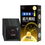 Презервативи з натурального латексу Muaisi Long Love чорний (ціна за пачку 10 шт.)