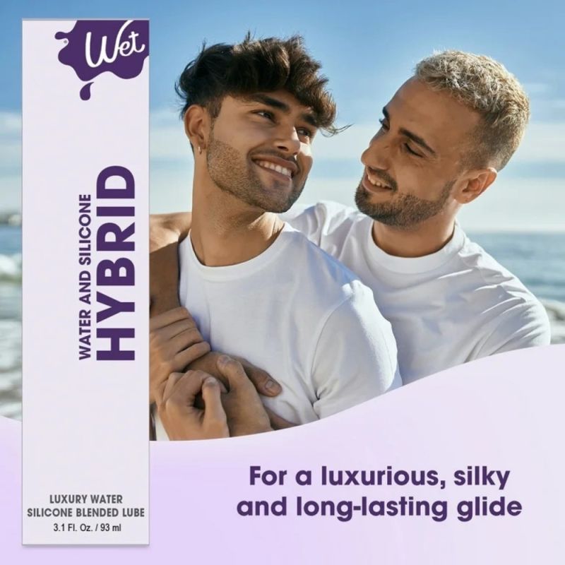 Пробник/Лубрикант на водно-силіконовій основі WET HYBRID, 3 мл вид 6