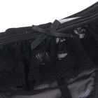 Пояс мереживний з підв'язками для панчіх Star Night з трусиками, чорний, XS-S вид 6