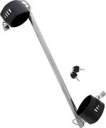 Распорка металлическая для фиксации ног Dream Toys BLAZE манжеты из кожзама, 50 см