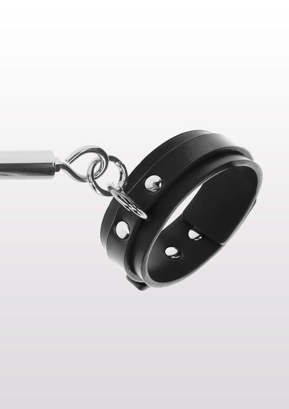 Распорка Taboom Luxury Bondage Essentials, регулируемая ширина, серебристая вид 6