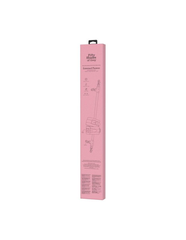 Распорка и фиксатор для лодыжек Fifty Shades of Grey Spreader Bar фиолетовый вид 4