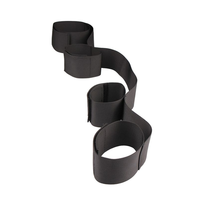 Розпірка з фіксаторами для рук і ног Chisa Behave! Luxury Fetish, чорна вид 4